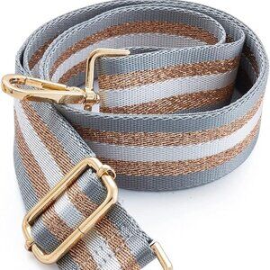 Crossbody wide shoulder strap